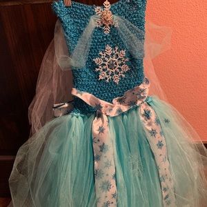 Elsa frozen tutu dress